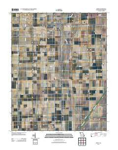Parma Missouri Historical topographic map, 1:24000 scale, 7.5 X 7.5 Minute, Year 2012