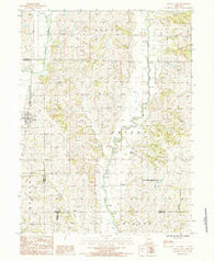 Parnell East Missouri Historical topographic map, 1:24000 scale, 7.5 X 7.5 Minute, Year 1984