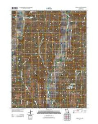 Parnell East Missouri Historical topographic map, 1:24000 scale, 7.5 X 7.5 Minute, Year 2011