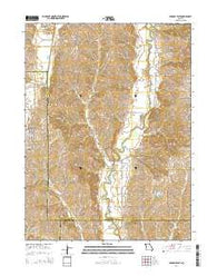 Parnell East Missouri Current topographic map, 1:24000 scale, 7.5 X 7.5 Minute, Year 2014