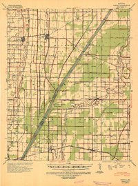 Pascola Missouri Historical topographic map, 1:62500 scale, 15 X 15 Minute, Year 1940