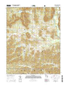 Patterson Missouri Current topographic map, 1:24000 scale, 7.5 X 7.5 Minute, Year 2015