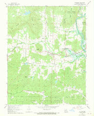 Patterson Missouri Historical topographic map, 1:24000 scale, 7.5 X 7.5 Minute, Year 1968