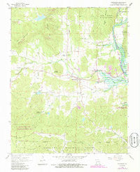 Patterson Missouri Historical topographic map, 1:24000 scale, 7.5 X 7.5 Minute, Year 1968