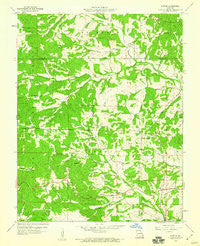 Patton Missouri Historical topographic map, 1:24000 scale, 7.5 X 7.5 Minute, Year 1959