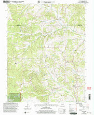 Patton Missouri Historical topographic map, 1:24000 scale, 7.5 X 7.5 Minute, Year 2000
