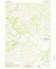 Pattonsburg Missouri Historical topographic map, 1:24000 scale, 7.5 X 7.5 Minute, Year 1984