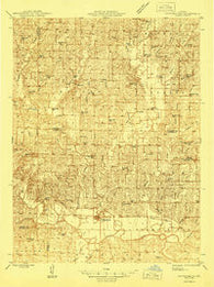 Pattonsburg Missouri Historical topographic map, 1:48000 scale, 15 X 15 Minute, Year 1946