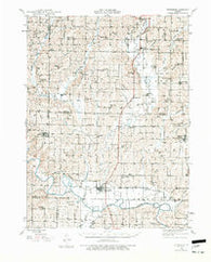 Pattonsburg Missouri Historical topographic map, 1:62500 scale, 15 X 15 Minute, Year 1944