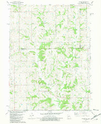 Pawnee Missouri Historical topographic map, 1:24000 scale, 7.5 X 7.5 Minute, Year 1981