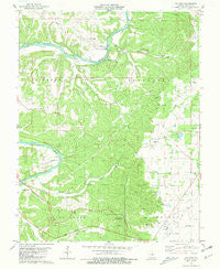 Paydown Missouri Historical topographic map, 1:24000 scale, 7.5 X 7.5 Minute, Year 1981