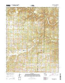 Peace Valley Missouri Current topographic map, 1:24000 scale, 7.5 X 7.5 Minute, Year 2015
