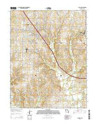 Peculiar Missouri Current topographic map, 1:24000 scale, 7.5 X 7.5 Minute, Year 2015
