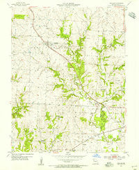 Peculiar Missouri Historical topographic map, 1:24000 scale, 7.5 X 7.5 Minute, Year 1954