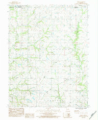 Perrin Missouri Historical topographic map, 1:24000 scale, 7.5 X 7.5 Minute, Year 1984