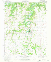 Perry Missouri Historical topographic map, 1:24000 scale, 7.5 X 7.5 Minute, Year 1973