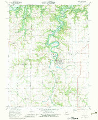 Perry Missouri Historical topographic map, 1:24000 scale, 7.5 X 7.5 Minute, Year 1973