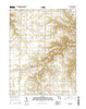 Perry NE Missouri Current topographic map, 1:24000 scale, 7.5 X 7.5 Minute, Year 2015