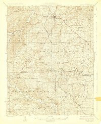 Perryville Missouri Historical topographic map, 1:62500 scale, 15 X 15 Minute, Year 1924