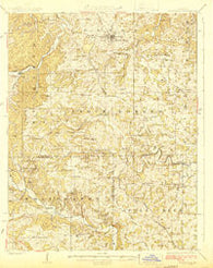 Perryville Missouri Historical topographic map, 1:62500 scale, 15 X 15 Minute, Year 1924