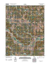 Philadelphia Missouri Historical topographic map, 1:24000 scale, 7.5 X 7.5 Minute, Year 2012