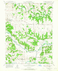 Philadelphia Missouri Historical topographic map, 1:24000 scale, 7.5 X 7.5 Minute, Year 1949