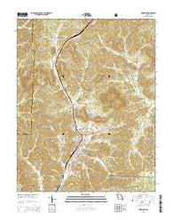 Piedmont Missouri Current topographic map, 1:24000 scale, 7.5 X 7.5 Minute, Year 2015