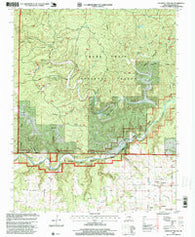 Piedmont Hollow Missouri Historical topographic map, 1:24000 scale, 7.5 X 7.5 Minute, Year 1997