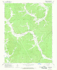 Piedmont SE Missouri Historical topographic map, 1:24000 scale, 7.5 X 7.5 Minute, Year 1967