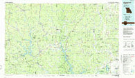 Piedmont Missouri Historical topographic map, 1:100000 scale, 30 X 60 Minute, Year 1986
