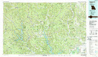 Piedmont Missouri Historical topographic map, 1:100000 scale, 30 X 60 Minute, Year 1986