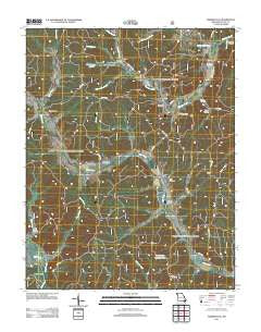Piedmont SE Missouri Historical topographic map, 1:24000 scale, 7.5 X 7.5 Minute, Year 2011