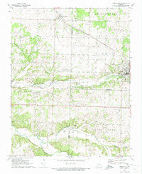 Pierce City Missouri Historical topographic map, 1:24000 scale, 7.5 X 7.5 Minute, Year 1972