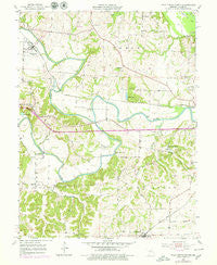 Pilot Grove North Missouri Historical topographic map, 1:24000 scale, 7.5 X 7.5 Minute, Year 1953