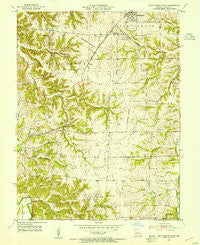 Pilot Grove South Missouri Historical topographic map, 1:24000 scale, 7.5 X 7.5 Minute, Year 1953