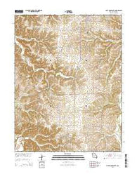 Pilot Grove South Missouri Current topographic map, 1:24000 scale, 7.5 X 7.5 Minute, Year 2015