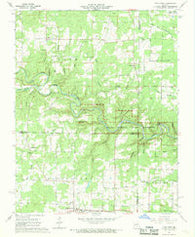 Pine Crest Missouri Historical topographic map, 1:24000 scale, 7.5 X 7.5 Minute, Year 1968