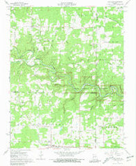Pine Crest Missouri Historical topographic map, 1:24000 scale, 7.5 X 7.5 Minute, Year 1968