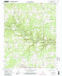 Pine Crest Missouri Historical topographic map, 1:24000 scale, 7.5 X 7.5 Minute, Year 1968