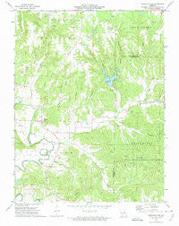 Pinnacle Lake Missouri Historical topographic map, 1:24000 scale, 7.5 X 7.5 Minute, Year 1973