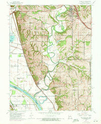 Platte City Missouri Historical topographic map, 1:24000 scale, 7.5 X 7.5 Minute, Year 1961