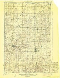 Plattsburg Missouri Historical topographic map, 1:62500 scale, 15 X 15 Minute, Year 1925