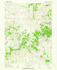 Pleasant Gap Missouri Historical topographic map, 1:24000 scale, 7.5 X 7.5 Minute, Year 1961
