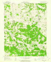 Pleasant Hope Missouri Historical topographic map, 1:24000 scale, 7.5 X 7.5 Minute, Year 1961