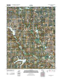 Pleasant Hill Missouri Historical topographic map, 1:24000 scale, 7.5 X 7.5 Minute, Year 2012