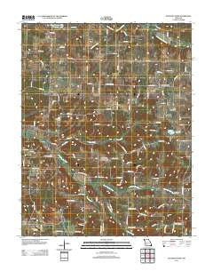 Pleasant Hope Missouri Historical topographic map, 1:24000 scale, 7.5 X 7.5 Minute, Year 2011