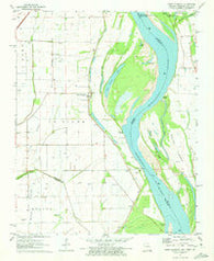 Point Pleasant Missouri Historical topographic map, 1:24000 scale, 7.5 X 7.5 Minute, Year 1971