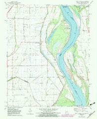 Point Pleasant Missouri Historical topographic map, 1:24000 scale, 7.5 X 7.5 Minute, Year 1971