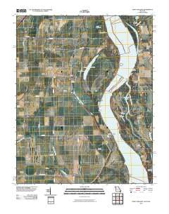 Point Pleasant Missouri Historical topographic map, 1:24000 scale, 7.5 X 7.5 Minute, Year 2010