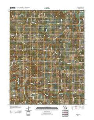 Polk Missouri Historical topographic map, 1:24000 scale, 7.5 X 7.5 Minute, Year 2011